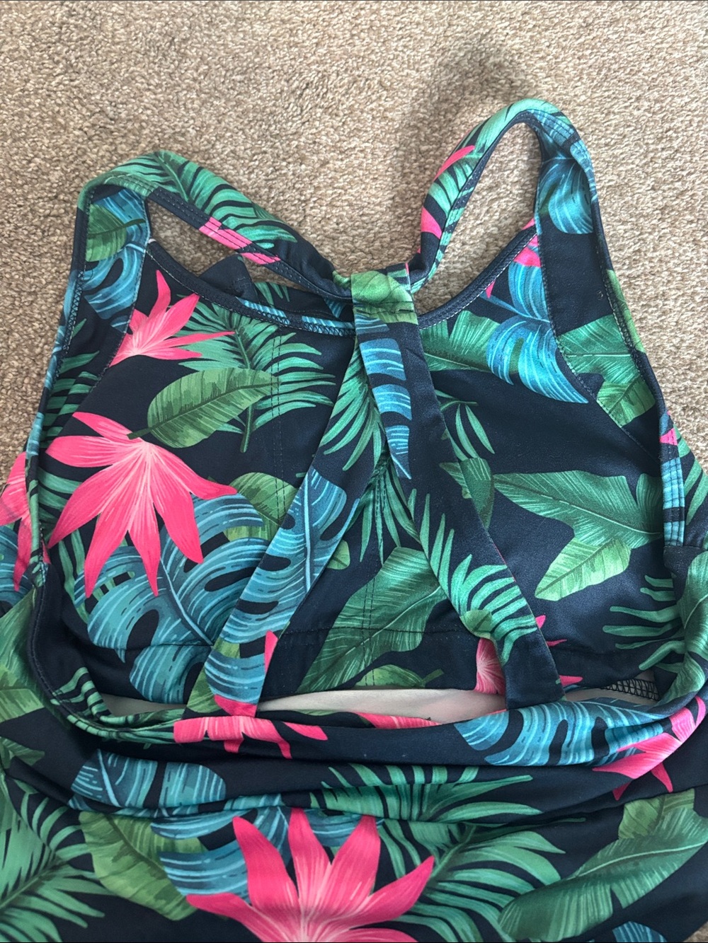 Kyodan Outdoor Tropical Print Dress Women’s size small - Picture 8 of 13